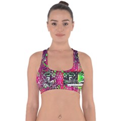 My Name Is Not Donna Cross Back Hipster Bikini Top  by MRNStudios