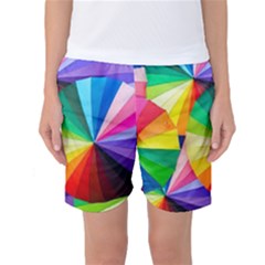 Bring Colors To Your Day Women s Basketball Shorts by elizah032470