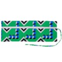Beauitiful Geometry Roll Up Canvas Pencil Holder (M) View2