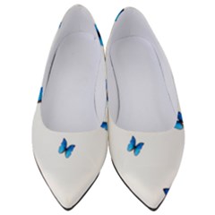 Butterfly-blue-phengaris Women s Low Heels by saad11