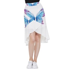 Butterfly-drawing-art-fairytale  Frill Hi Low Chiffon Skirt by saad11