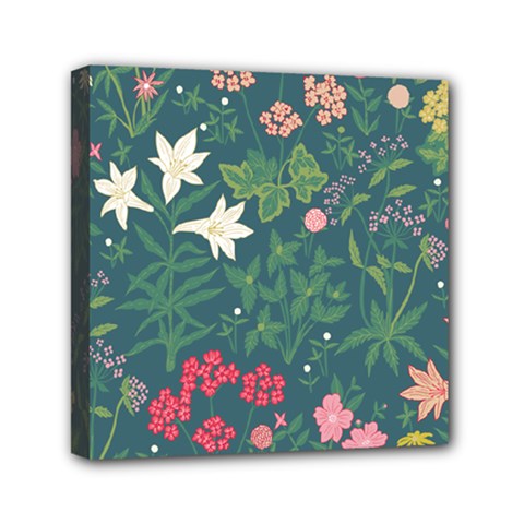 Spring Design  Mini Canvas 6  X 6  (stretched) by AlexandrouPrints