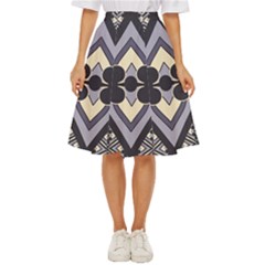 Pattern Design Scrapbooking Classic Short Skirt by Maspions