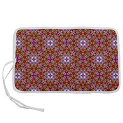 Illustrations Background Pattern Mandala Seamless Pen Storage Case (s) by Maspions
