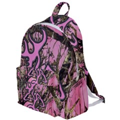 Pink Browning Deer Glitter Camo The Plain Backpack by Maspions
