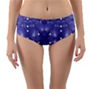 Couch material photo manipulation collage pattern Reversible Mid-Waist Bikini Bottoms View1
