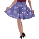 Couch material photo manipulation collage pattern A-line Skater Skirt View2