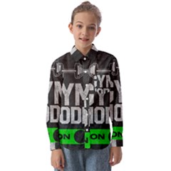 Gym Mode Kids  Long Sleeve Shirt by Store67