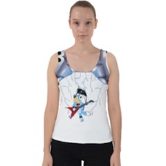 Bluey, Bluey Dad, Bluey Kids, Velvet Tank Top by avitendut
