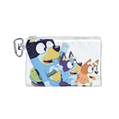 Bluey Canvas Cosmetic Bag (small) by avitendut