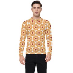 Pattern Shape Design Art Drawing Men s Long Sleeve Rash Guard by Maspions
