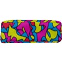 Colorful-graffiti-pattern-blue-background Full Print Rope Handle Tote (Large) View3