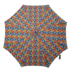 Abstract Pattern Hook Handle Umbrellas (medium) by designsbymallika