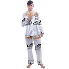 20240506 111024 0000 Men s Long Sleeve Satin Pajamas Set by Safin