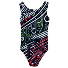 Ec87f308-2609-429d-a22f-62cafc87c34a Kids  Cut-out Back One Piece Swimsuit by RiverRootsReggae