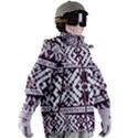 Illustration Ukrainian Folk Seamless Pattern Ornament Women s Zip Ski and Snowboard Waterproof Breathable Jacket View3