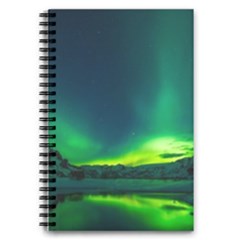 Iceland Aurora Borealis 5 5  X 8 5  Notebook by Proyonanggan