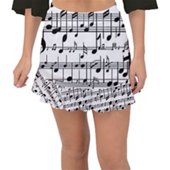 Harmonize Your Soul Fishtail Mini Chiffon Skirt by RiverRootz