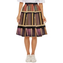 Books Bookshelves Office Fantasy Background Artwork Book Cover Apothecary Book Nook Literature Libra Classic Short Skirt by Posterlux
