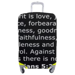 Galatians 5 Luggage Cover (medium) by RiverRootz