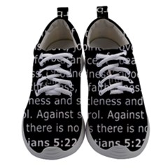 Galatians 5 Women Athletic Shoes by RiverRootz