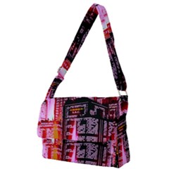 Cybercity Full Print Messenger Bag (l) by Sparkle