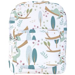 Pattern Sloth Woodland Full Print Backpack by Hannah976