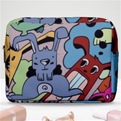 Graffiti Monster Street Theme Make Up Pouch (large) by Bedest