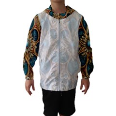 Pattern 1 Muster 7 600dpi 12000 Matt Kids  Hooded Windbreaker by 2607694c