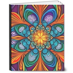 Schwarz Bunt 8  X 10  Hardcover Notebook by 2607694c