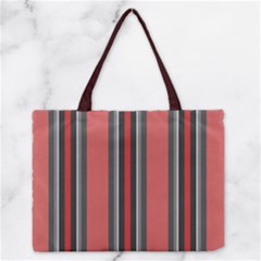 Streifen Zipper Medium Tote Bag by 2607694c
