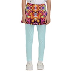 Abstrakte Blume Kids  Skirted Pants by 2607694c