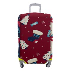 Flat Design Christmas Pattern Collection Art Luggage Cover (small) by Ket1n9
