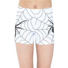Spider Web Kids  Sports Shorts by Azkajaya