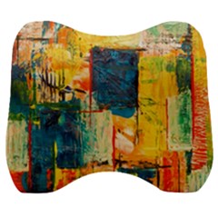 Wall Art Velour Head Support Cushion by Azkajaya
