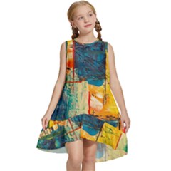 Wall Art Kids  Frill Swing Dress by Azkajaya
