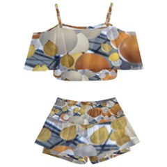 Ballon Classroom Kids  Off Shoulder Skirt Bikini by Azkajaya