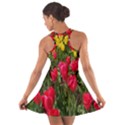 Yellow Pink Red Flowers Cotton Racerback Dress View2