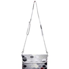 Honeycomb Pattern Mini Crossbody Handbag by Ket1n9