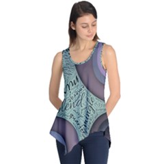 Converge Diverge Mingle Mix Divide Sleeveless Tunic by Paksenen