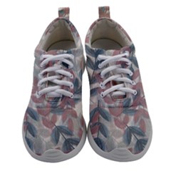 Leaves Pattern Background Nature Women Athletic Shoes by Loisa77