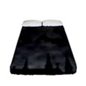Halloween Background Halloween Scene Fitted Sheet (Full/ Double Size) View1