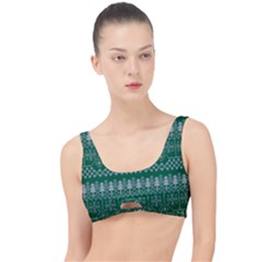 Christmas Knit Digital The Little Details Bikini Top by Mariart