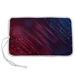 Illustrations Space Purple Pen Storage Case (l) by anzea