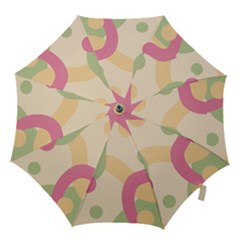 Line Pattern Dot Hook Handle Umbrellas (large) by anzea