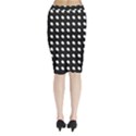 Background Dots Circles Graphic Midi Wrap Pencil Skirt View2