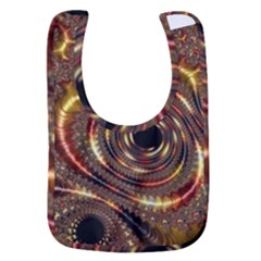 Geometric Art Fractal Abstract Art Baby Bib by Ndabl3x