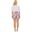 Clouds Multicolor Fantasy Art Skies Mini Front Wrap Skirt View4