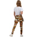 Autumn Leaf Mosaic Seamless Kids  Skirted Pants View2