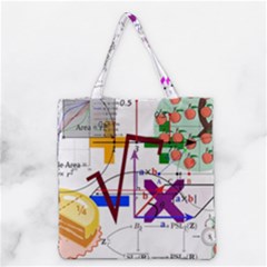 Mathematics Formula Physics School Grocery Tote Bag by Bedest